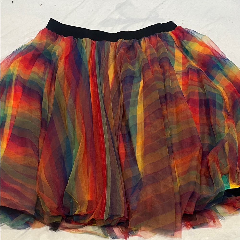 Torrid Multicolor Tulle Maxi Skirt